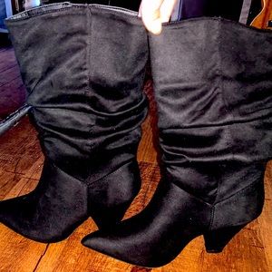 Black ankle boots